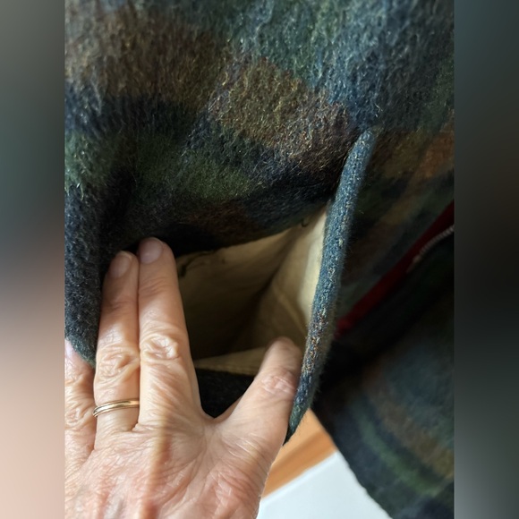 VTG H.W.Carter & Sons Men’s Heavy Wool Plaid Hunting/Chore Jacket,1960’s-70’s, L - Picture 8 of 16